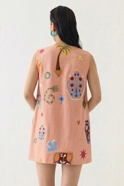 Pottery Short Dress