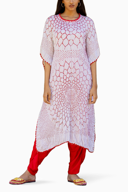 Three Flowers Kaftan