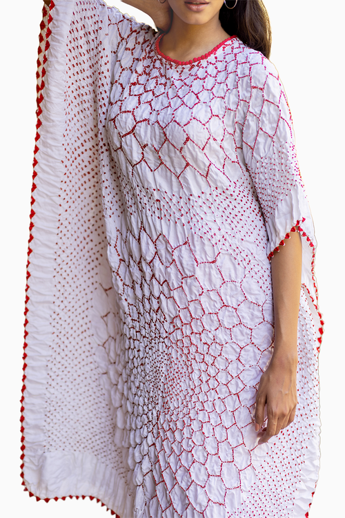Three Flowers Kaftan