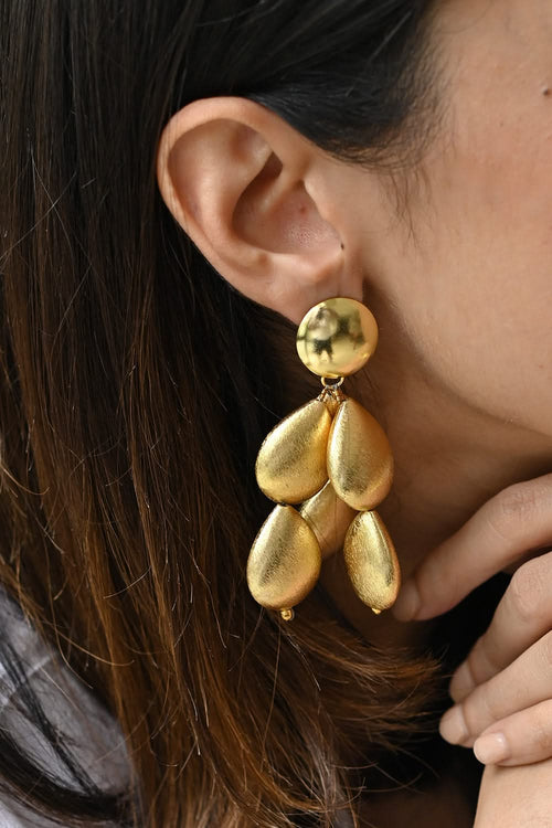 Cluster Drop Earring