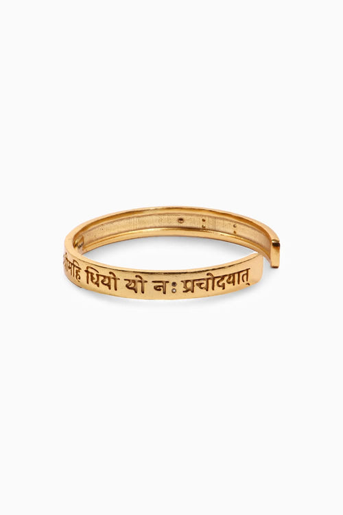 Gayatri Mantra Cuff