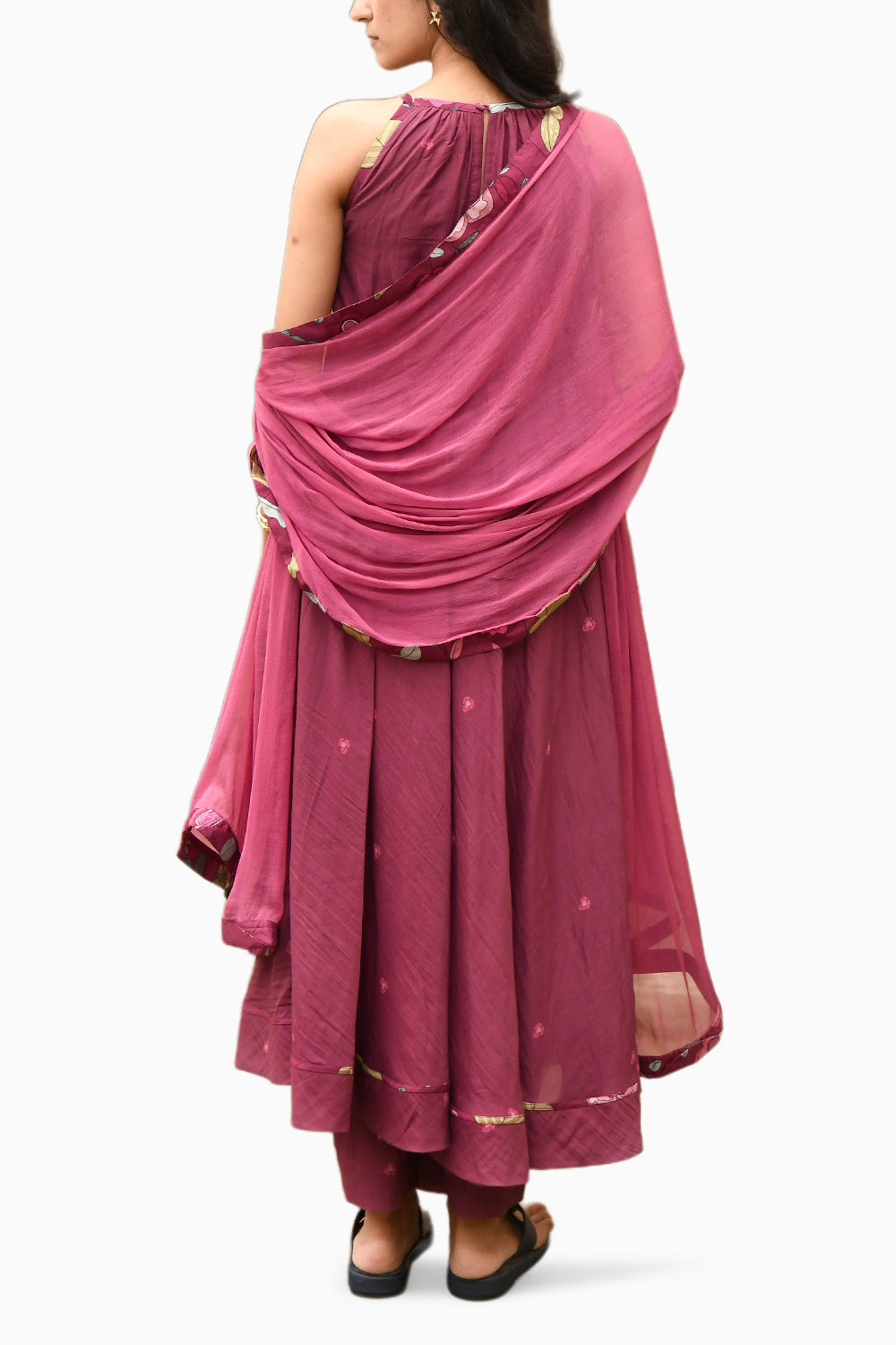 Hibiscus Bloom Kurta Set