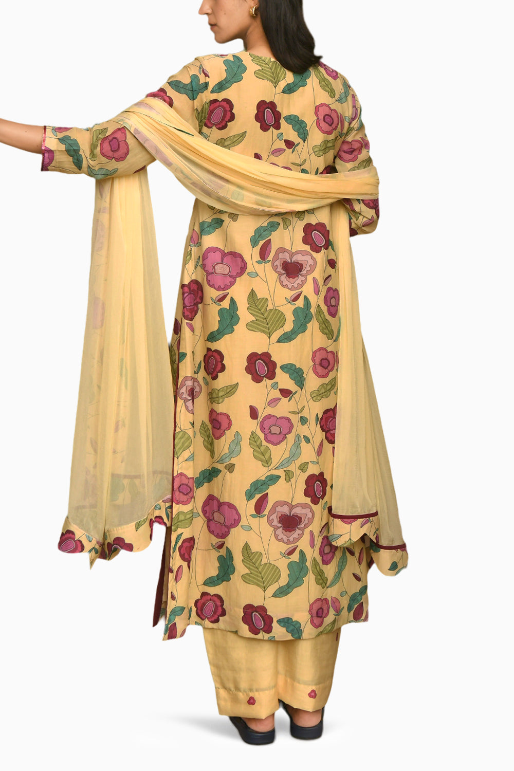 Corn Yellow Kurta Set