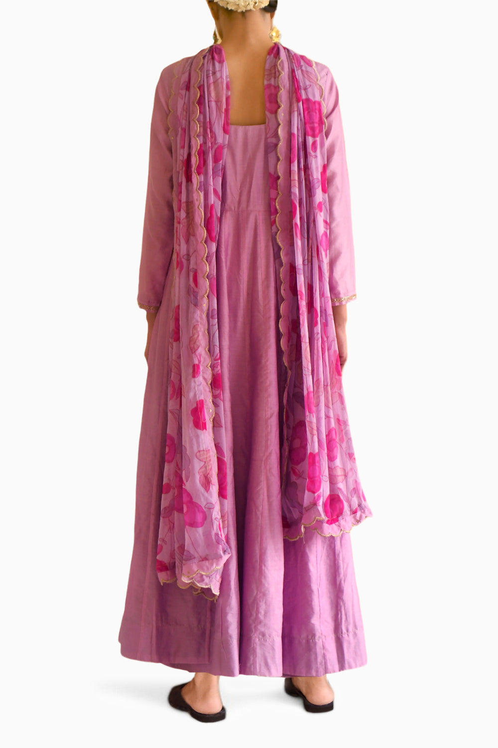 Lilac Mauve Kurta Set