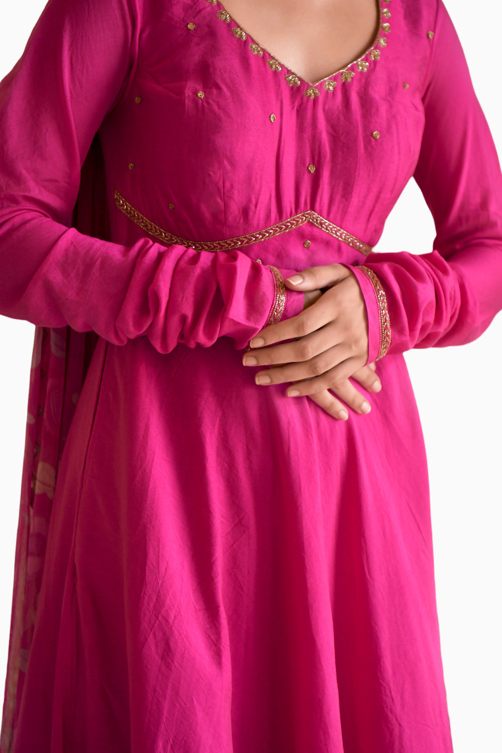 Flamingo Pink Kurta Set