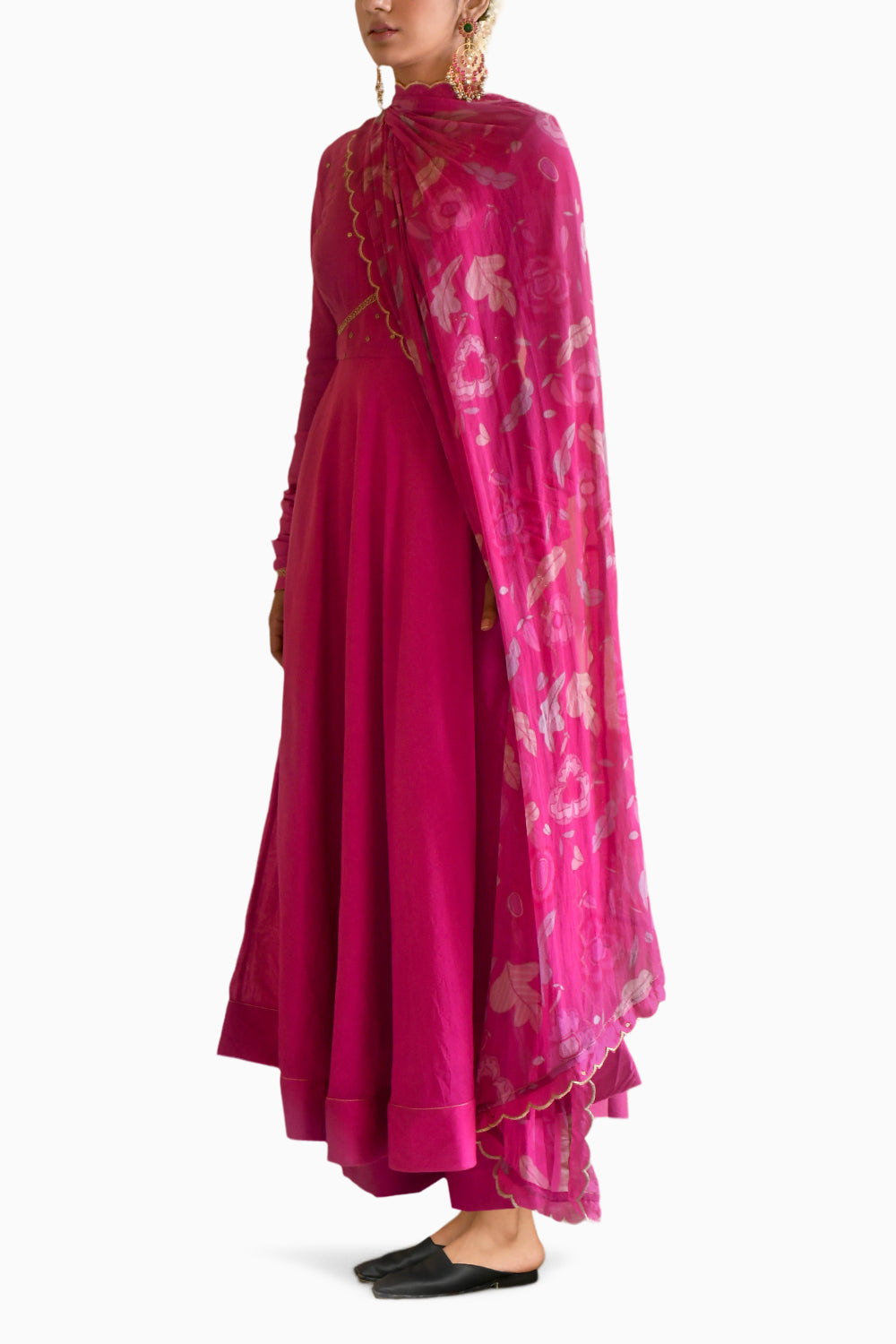 Flamingo Pink Kurta Set