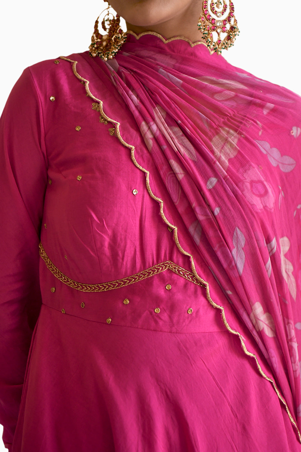 Flamingo Pink Kurta Set