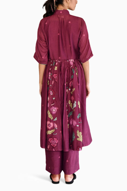 Mahogany Kurta Set