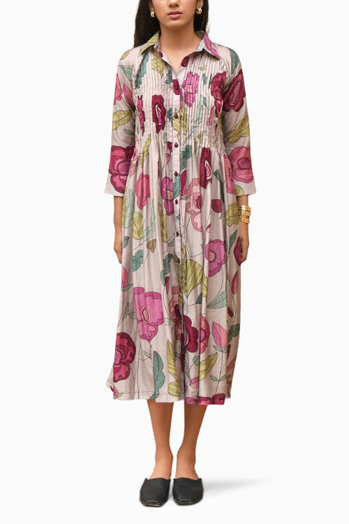 Magnolia Shirt Dress