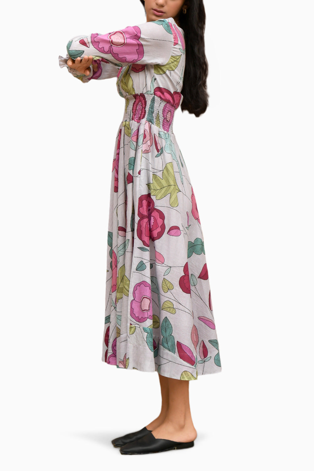 Fossil Bloom Dress