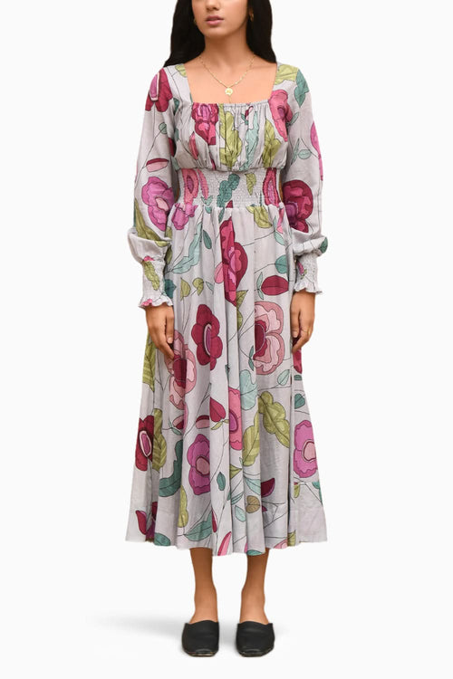 Fossil Bloom Dress