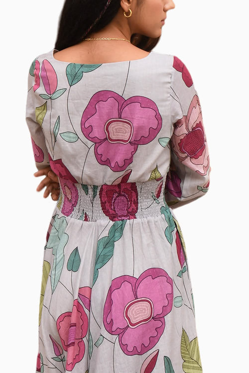 Fossil Bloom Dress