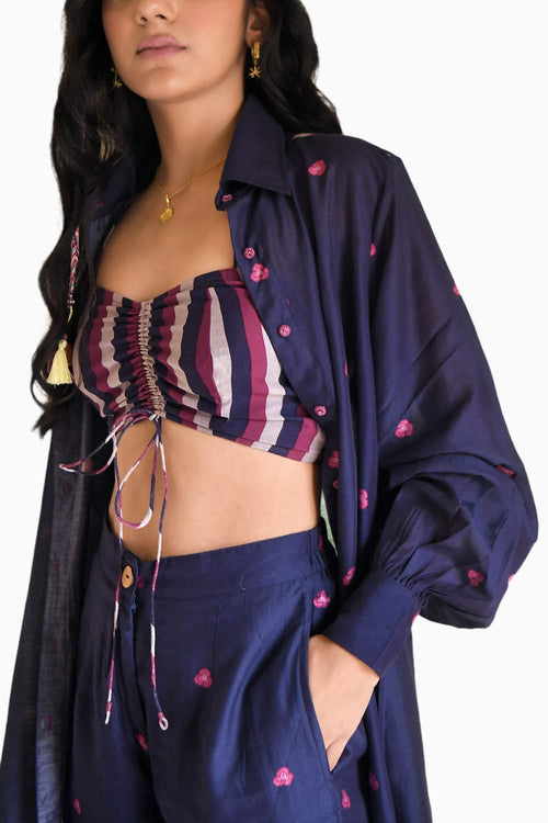 Iris Blue Co-ord Set