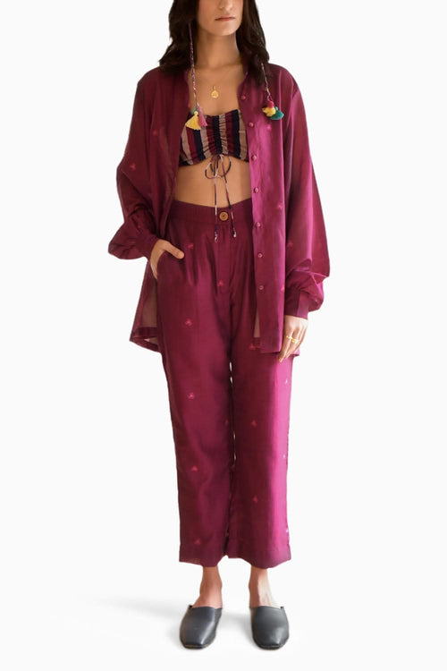 Mahogany Co-ord Set