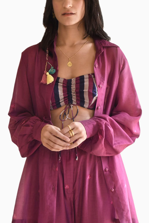 Mahogany Co-ord Set