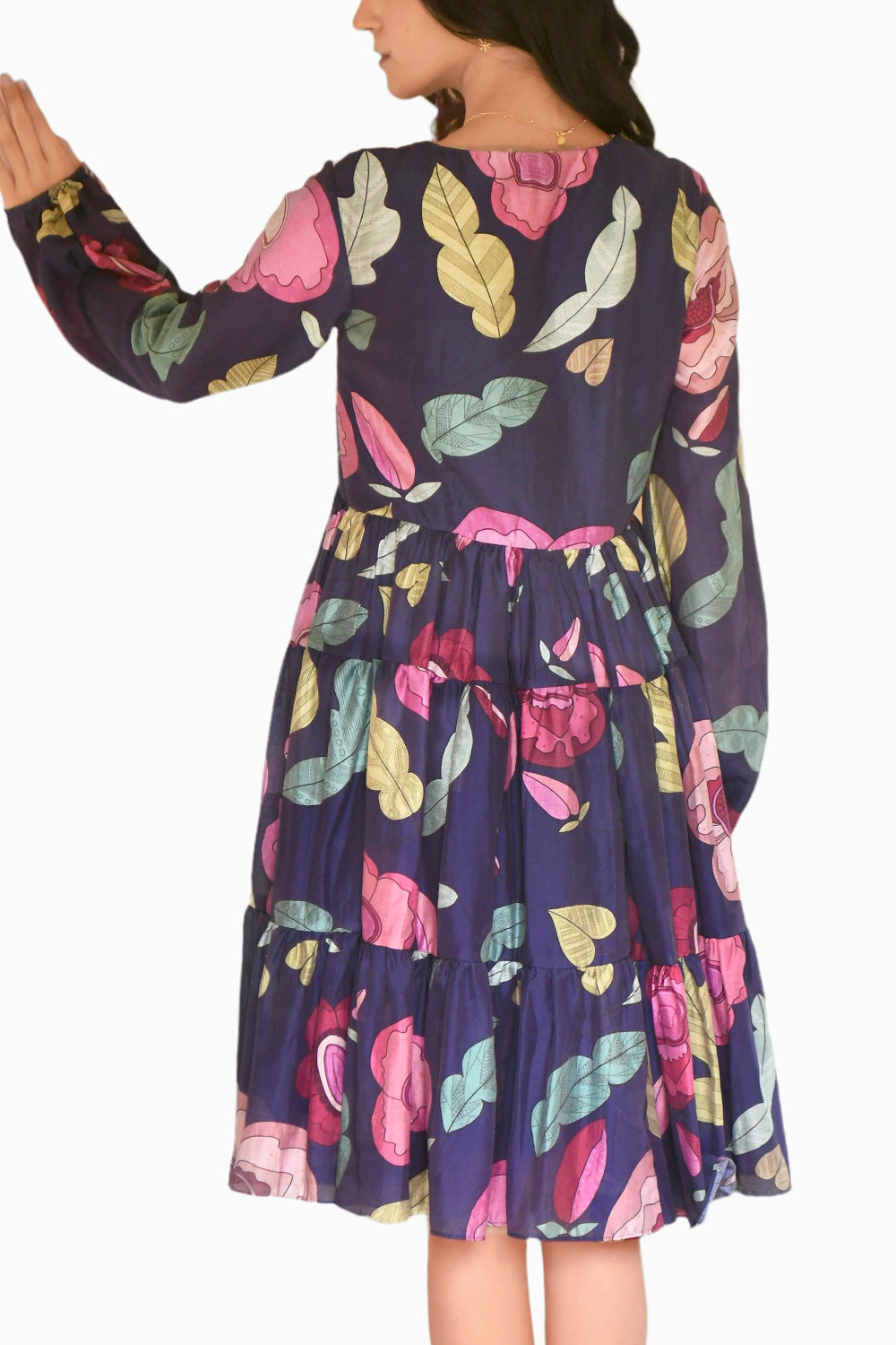 Oxford Flower Dress