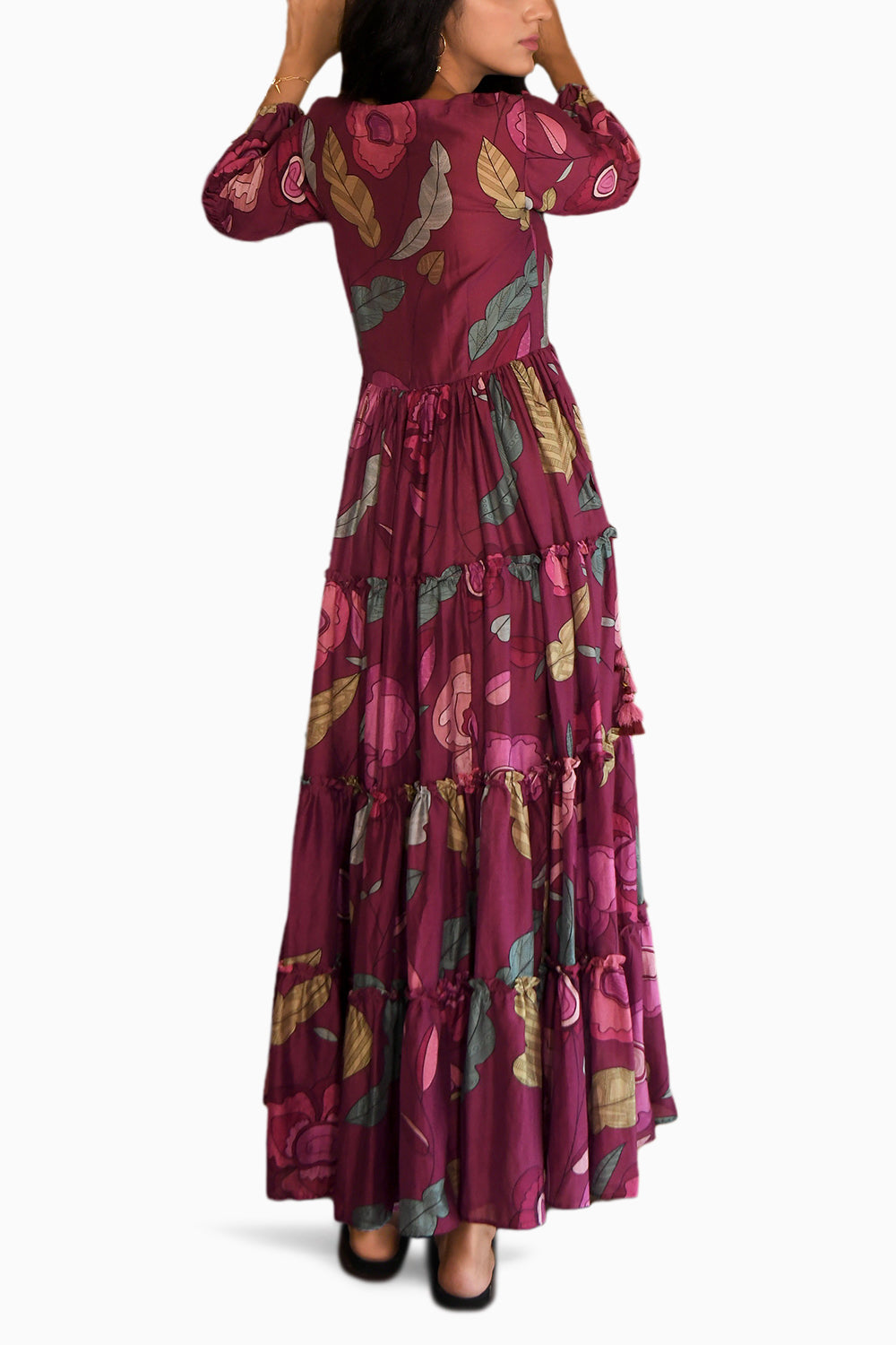 Plum Garden Dress