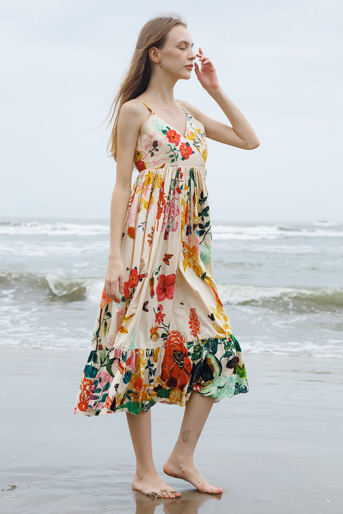 Cinnamon Blossom Dress