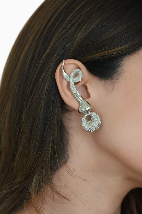 Silver Shape Shift Earrings