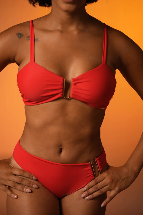 Cherry U-Hardware Bikini Set