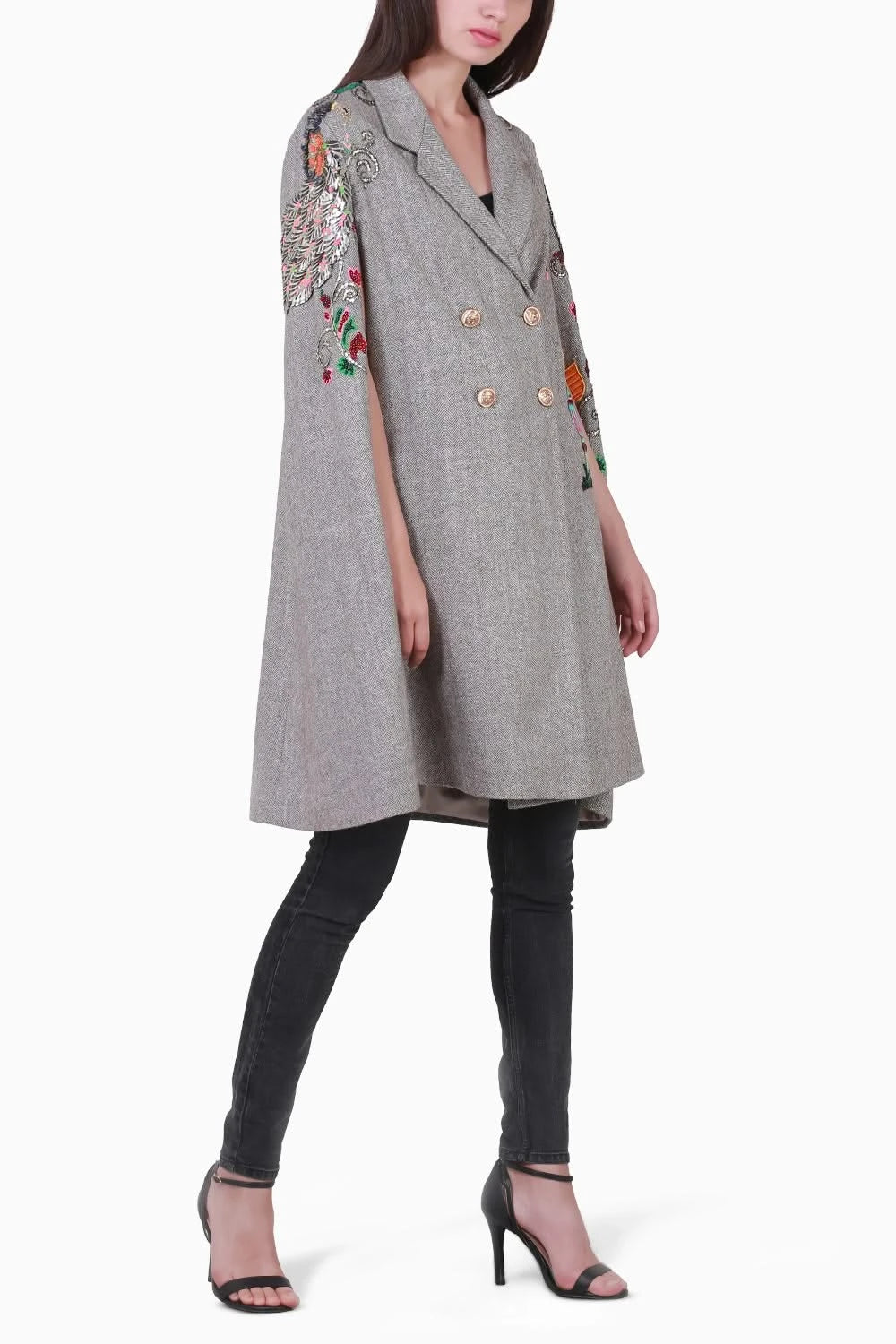 Long Tweed Cape