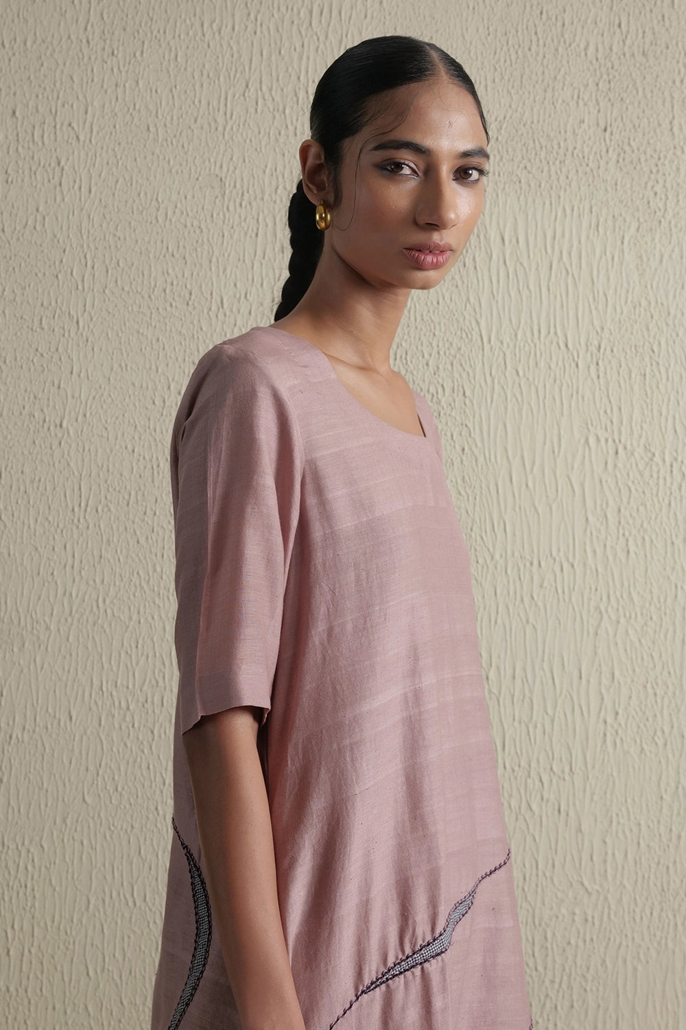 Flame Couture Pink Kurta Set