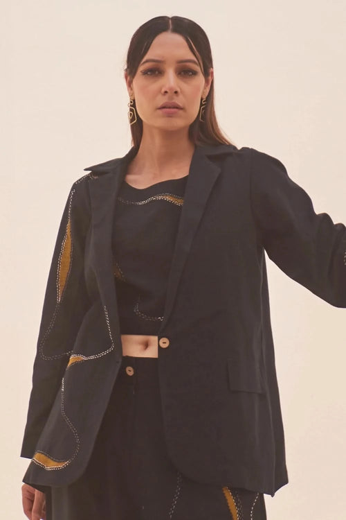 MO Black Blazer