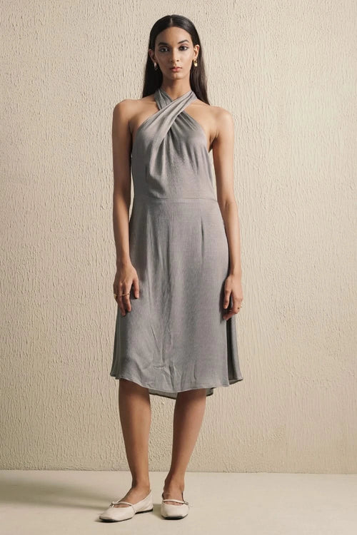 Halter Middi Dress