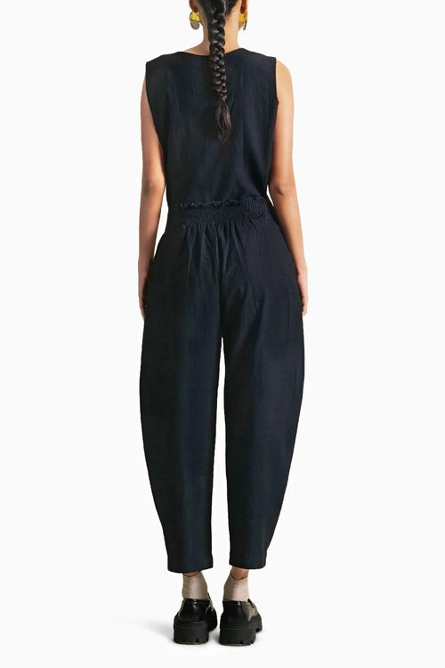 Black Coal Jacket Set