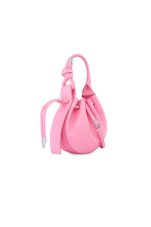 Ina Nappa Gum Pink Medium  Bag