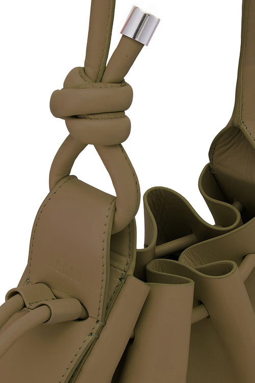 Ina Nappa Palm Medium Bag