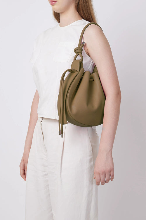 Ina Nappa Palm Medium Bag
