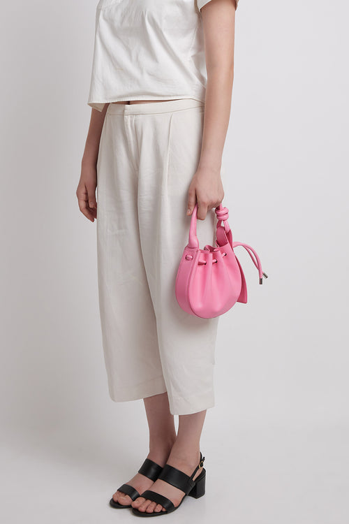 Ina Nappa Gum Pink Mini Crossbody Bag