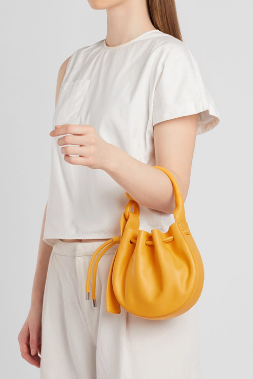 Ina Nappa Pollen Mini Crossbody Bag