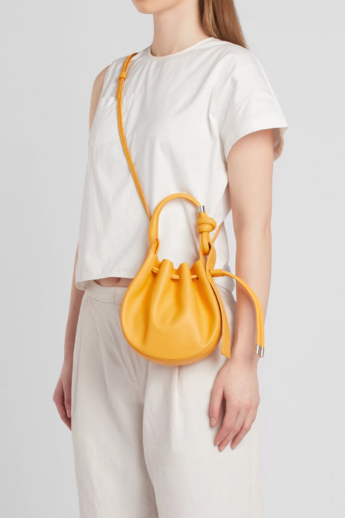 Ina Nappa Pollen Mini Crossbody Bag