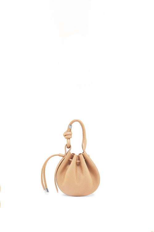 Ina Pebble Peach Mini Crossbody Bag