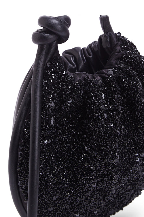 Ina Cut Dana Black Mini Potli
