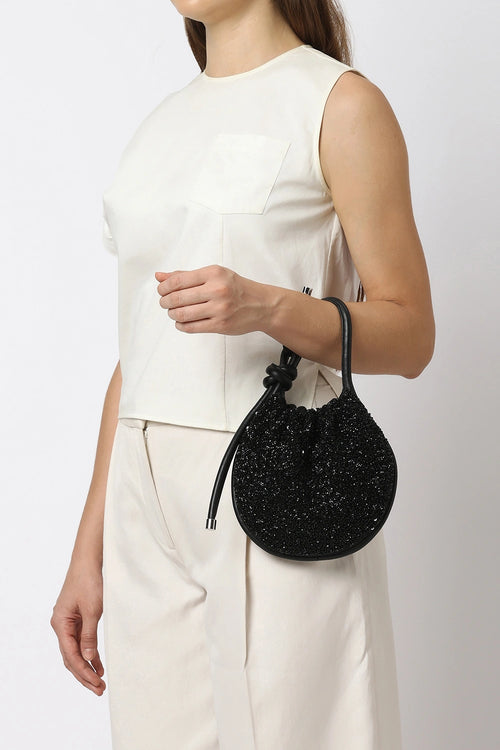 Ina Cut Dana Black Mini Potli