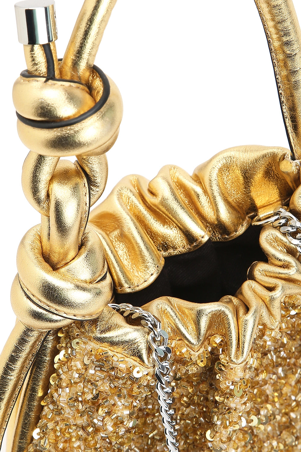 Ina Cut Dana Gold Mini Potli