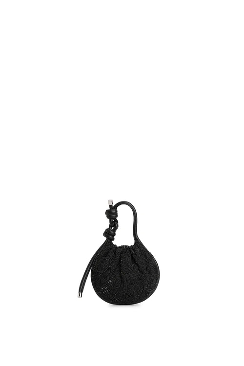 Ina Suminagashi Black Mini Potli