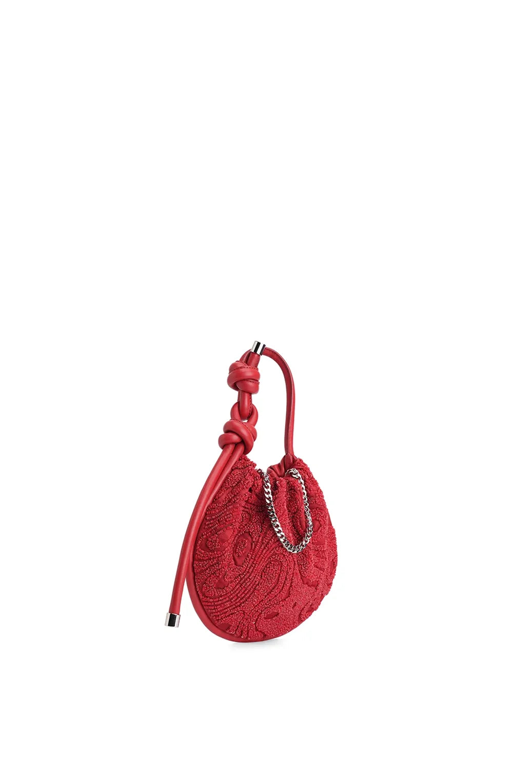 Ina Suminagashi Red Mini Potli
