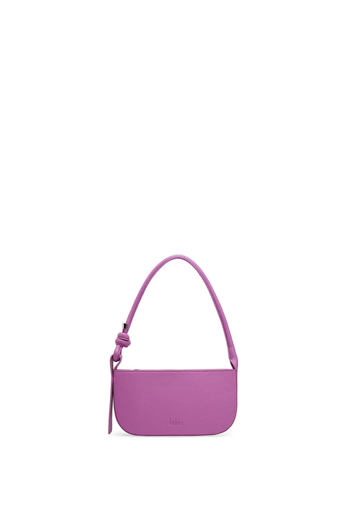 Ina Milled Orchid Mini Pouchette Bag