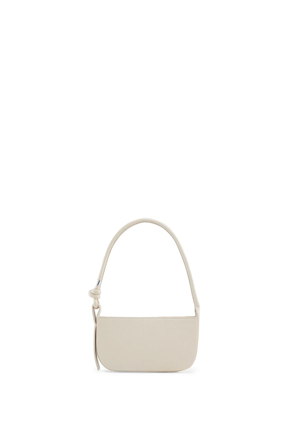 Ina Pebble Butter Cream Mini Pouchette Bag