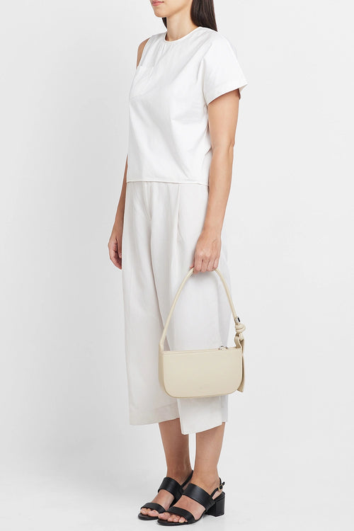 Ina Pebble Bone Mini Pouchette Bag