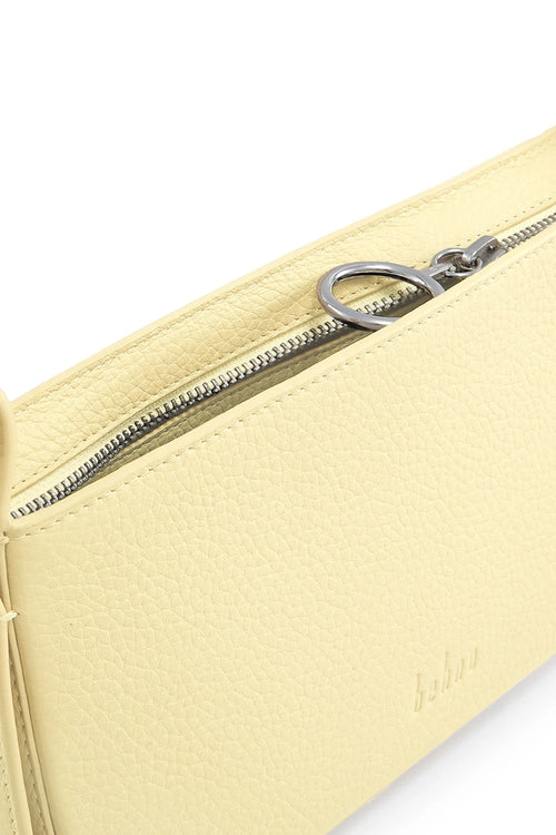 Ina Pebble Butter Cream Mini Pouchette Bag