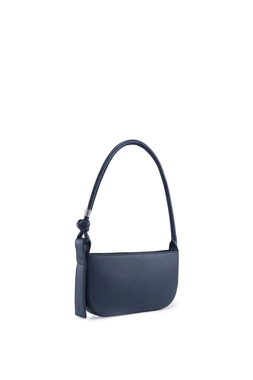 Ina Pebble Navy Mini Pouchette Bag