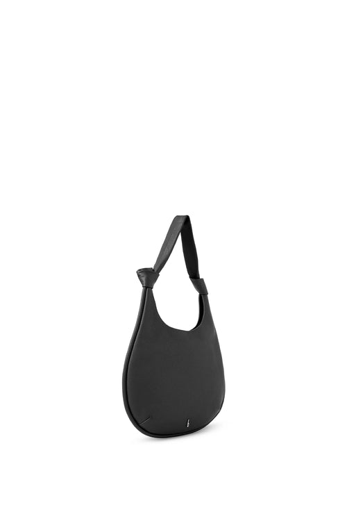 Ina N°2 Pebble Black Medium Potli