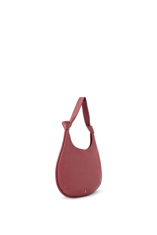 Ina N°2 Pebble Cherry Medium Potli