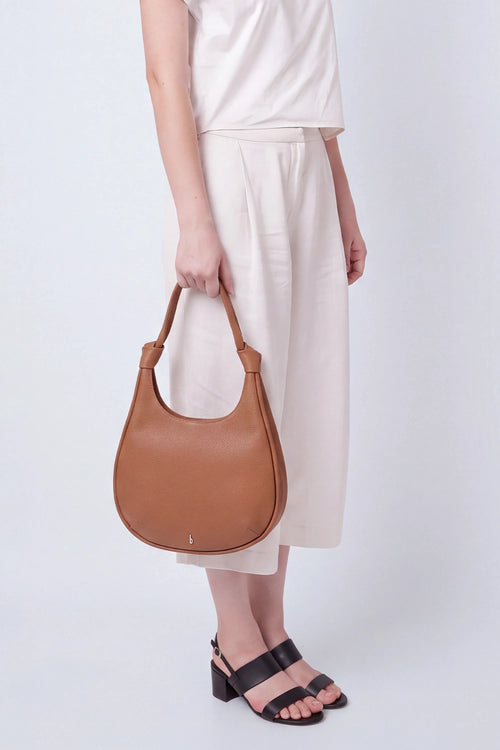 Ina N°2 Pebble Tan Medium Potli