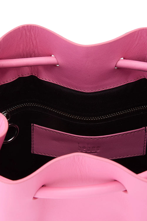 Ina Nappa Gum Pink Medium  Bag
